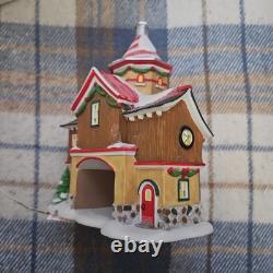 Department 56 Disney Cars North Pole Rally Center North Pole Series Lighted 2011