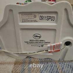 Department 56 Disney Cars North Pole Rally Center North Pole Series Lighted 2011