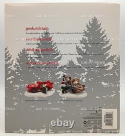 Department 56 Disney Cars North Pole Rally Center North Pole Series Lighted 2011