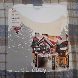 Department 56 Disney Cars North Pole Rally Center North Pole Series Lighted 2011
