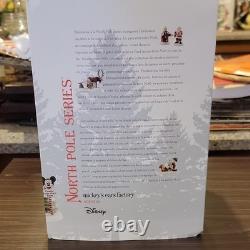 Department 56 Disney North Pole Mickey's Ears Factory Illuminated Porcelain 2011