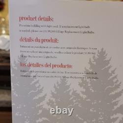 Department 56 Disney North Pole Mickey's Ears Factory Illuminated Porcelain 2011