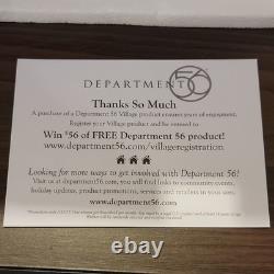 Department 56 Disney North Pole Mickey's Ears Factory Illuminated Porcelain 2011