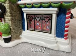 Department 56 Disney Village North Pole Series Mickey's Pin Traders 2015 Retired