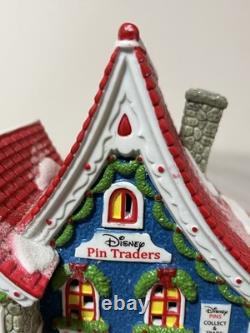 Department 56 Disney Village North Pole Series Mickey's Pin Traders 2015 Retired