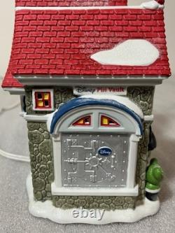 Department 56 Disney Village North Pole Series Mickey's Pin Traders 2015 Retired