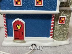 Department 56 Disney Village North Pole Series Mickey's Pin Traders 2015 Retired