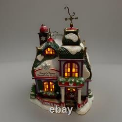 Department 56 Exclusive Special Edition Santa's Paper Snowflake Studio #56956