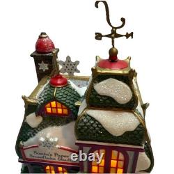 Department 56 Exclusive Special Edition Santa's Paper Snowflake Studio #56956
