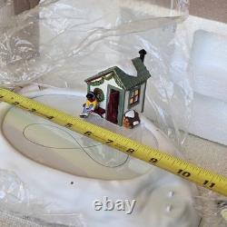 Department 56 Forever Green Skating Pond Animated Village 20.87345 New In Box