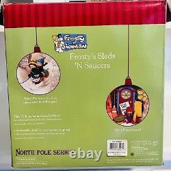 Department 56 Frosty The Snowman Frosty's Sleds'N Saucers North Pole Series