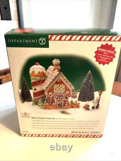Department 56 Ginny's Cookie Treats #56732 North Pole Series new open box