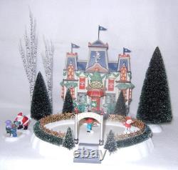 Department 56 Glacier Park Pavilion North Pole Series Animated Skating Rink
