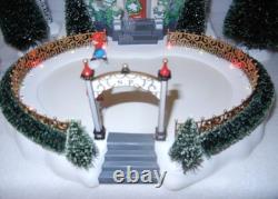 Department 56 Glacier Park Pavilion North Pole Series Animated Skating Rink
