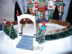 Department 56 Glacier Park Pavilion North Pole Series Animated Skating Rink