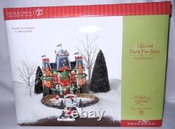 Department 56 Glacier Park Pavilion North Pole Series Animated Skating Rink