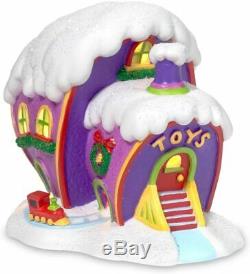 Department 56 Grinch Village Who-Ville Toy Store 803394 New Retired