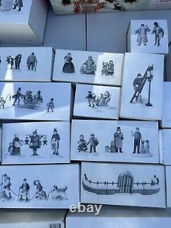 Department 56 HUGE Lot of 93 North Pole Heritage Snow Dickens Village Christmas