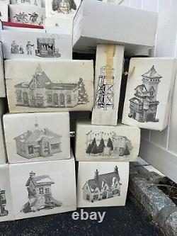 Department 56 HUGE Lot of 93 North Pole Heritage Snow Dickens Village Christmas