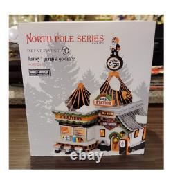 Department 56 Harley-Davidson North Pole Series Pump & Go Diner Porcelain 2013