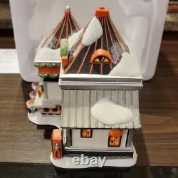 Department 56 Harley-Davidson North Pole Series Pump & Go Diner Porcelain 2013