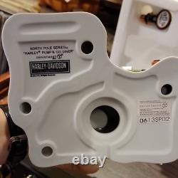 Department 56 Harley-Davidson North Pole Series Pump & Go Diner Porcelain 2013