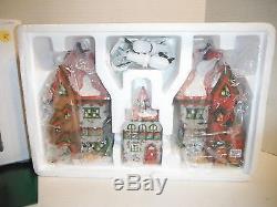 Department 56 Heritage Village 5635-9 North Pole Dolls & Santa's Bear Works 3pc