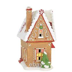 Department 56 House Gingerbread Bakery Porcelain North Pole Series 6009759