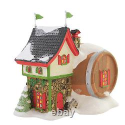 Department 56 House Winery Vinerie Porcelain North Pole 6009765