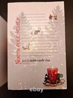 Department 56 Jack B. Nimble Candle Shop North Pole Series Christmas RARE