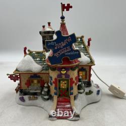 Department 56 Jolly's Jigsaw Puzzle Workshop 799916 North Pole Series