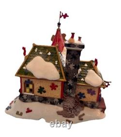 Department 56 Jolly's Jigsaw Puzzle Workshop 799916 North Pole Series