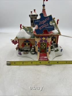 Department 56 Jolly's Jigsaw Puzzle Workshop 799916 North Pole Series