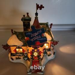 Department 56 Jolly's Jigsaw Puzzle Workshop 799916 North Pole Series Retired