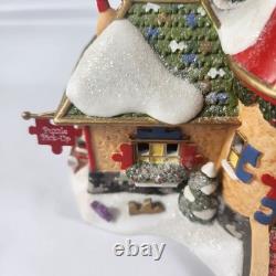 Department 56 Jolly's Jigsaw Puzzle Workshop 799916 North Pole Series Retired