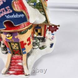 Department 56 Jolly's Jigsaw Puzzle Workshop 799916 North Pole Series Retired