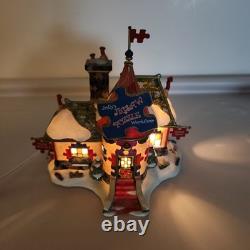 Department 56 Jolly's Jigsaw Puzzle Workshop 799916 North Pole Series Retired