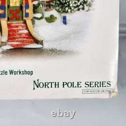 Department 56 Jolly's Jigsaw Puzzle Workshop 799916 North Pole Series Retired