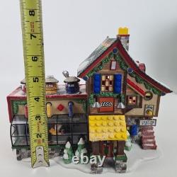 Department 56 LEGO Building Creation Station 56735 North Pole Christmas