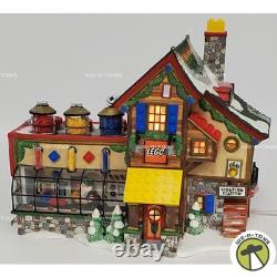 Department 56 LEGO Building Creation Station North Pole Series Lighted 56735