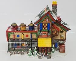 Department 56 LEGO Building Creation Station North Pole Series Lighted 56735