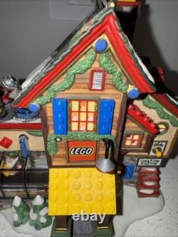 Department 56 LEGO Ideation Station Lighted Village Building c. 2001 Works