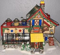 Department 56 Lego Building Creation Station Christmas Village House North Pole