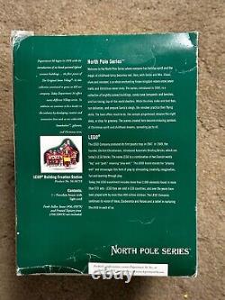 Department 56 Lego Building Creation Station North Pole Series Xmas Village 2001