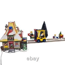 Department 56 Lego Warehouse Forklift 56819 North Pole Series Christmas Vntg