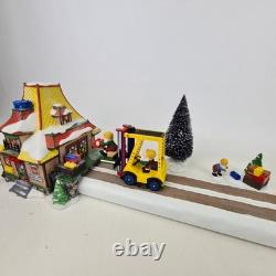 Department 56 Lego Warehouse Forklift 56819 North Pole Series Christmas Vntg
