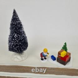 Department 56 Lego Warehouse Forklift 56819 North Pole Series Christmas Vntg