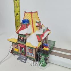 Department 56 Lego Warehouse Forklift 56819 North Pole Series Christmas Vntg