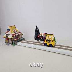 Department 56 Lego Warehouse Forklift 56819 North Pole Series Christmas Vntg