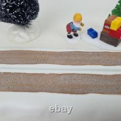 Department 56 Lego Warehouse Forklift 56819 North Pole Series Christmas Vntg